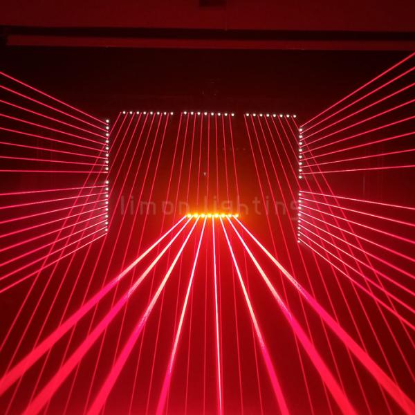American Dj Disco Lights 8 Eyes 500mW Red LED Laser Beam Bar Light for sale