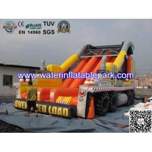Customized Car Shape Inflatable Slide for Advertising