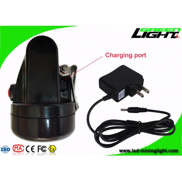 IP67 Cordless Mining Lights Rechargeable GL2.5-A Smallest 4000lux Safety Cap Lamp