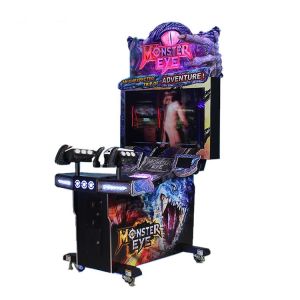 Quality 42&quot; LCD Coin Pull Shooting Arcade Machine With Seat for sale