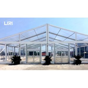 Fire Retardant Party Event Tent With Transparent PVC Sidewall
