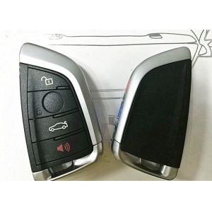 Black BMW Remote Car Key Shell 4 Button 434MHz 9367401-01 For BMW X5 X6