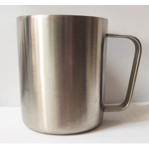 500ml Aluminum Drinking Cups CMYK Coffee Mug With Handle