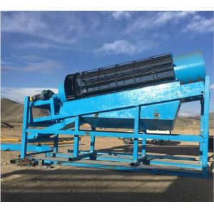 Gold Washing Pan Mining Equipment Rotary Trommel Screen Machine