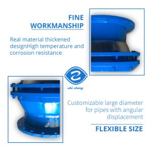 DN100mm-DN3200mm Universal Expansion Joint Spherical Compensator For Heat Pipes