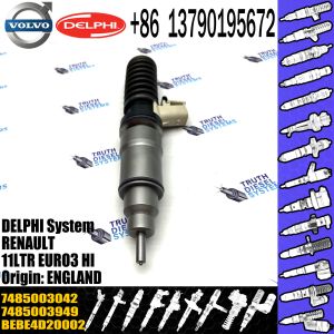 Diesel Injector 21028880, 7421028880, 7421644598, 7485003042, BEBE4D20002 FOR