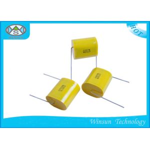 Axial Polypropylene Metallized Polyester Film Capacitor CBB20T With High
