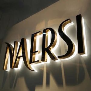 Aluminum Led Channel Sign Signage Custom Designs Backlit Channel Letters