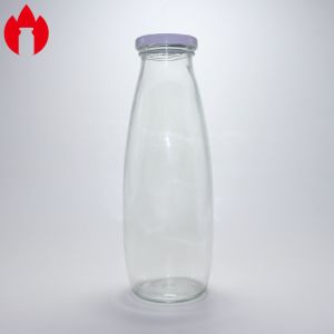 Empty Glass Bottle Vial for Milk
