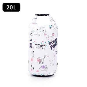 20L Digital Printing Logo Outdoor PVC Waterproof Swim Bags