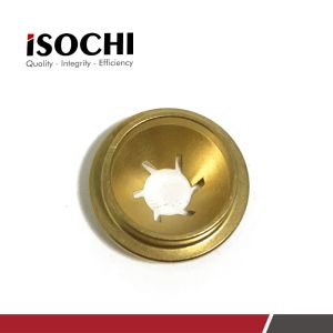 Quality Copper Golden Pressure Foot Disk Insert 28mm For CNC HiCNC Drilling Machine for sale