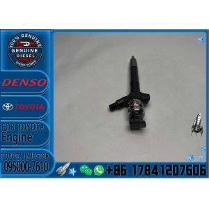 China Common Rail Injector 095000-7250 095000-7600 095000-7610 For 1VD Diesel Nozzle on sale