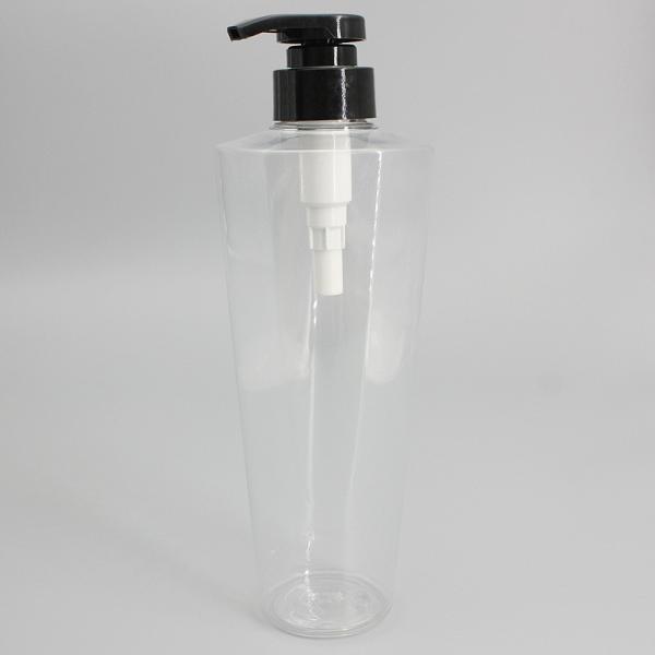 Buy PET Clear 32mm 450ml Shampoo Pump Bottles at wholesale prices