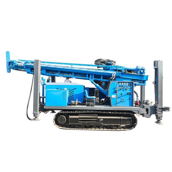 GL600S Crawler Type Water Well Drill Rig in operation