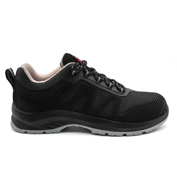 KPU Slip Resistant Sneaker Industrial Breathable Steel Toe Work Shoes