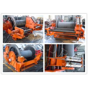 Customized High Power Hydraulic Tugger Winch LBS Grooves