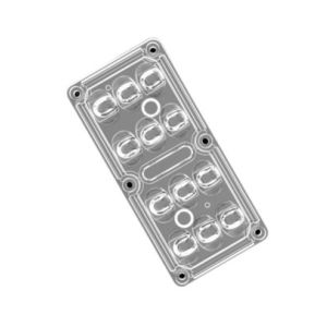 Multipurpose IP65 Street Light Lens , 122x58mm Lightweight 5050 LED Lens