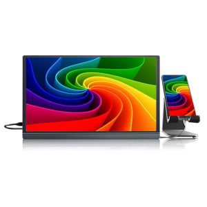 China 1000:1 High Resolution 15.6 Inch Portable Monitor For HD Video Devices on sale