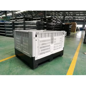 Wholesale Large Stackable Boxes Plastic Pallet Containers Heavy Duty Logistics