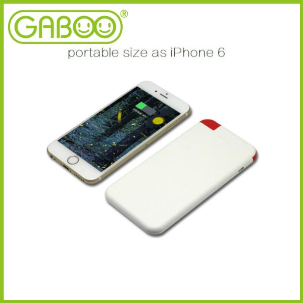 HG-C0402 power bank with detachable micro cable or detachable iPhone 6 cable