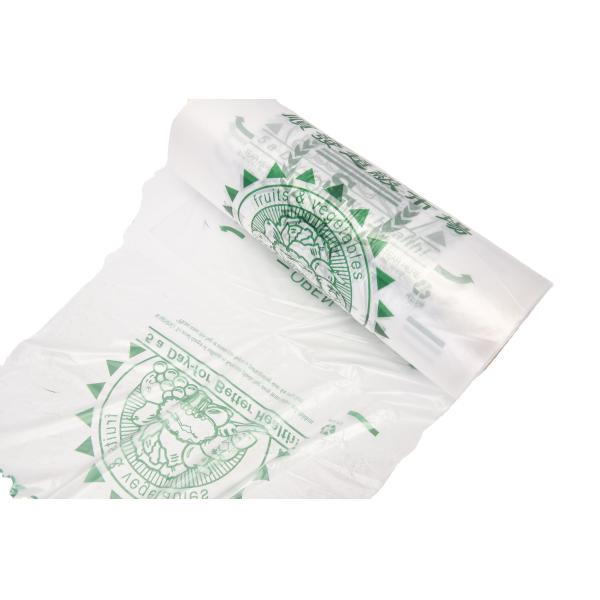 Household Vest Type Fresh-Keeping Bag for Supermarket and Refrigerator Flexo Printing