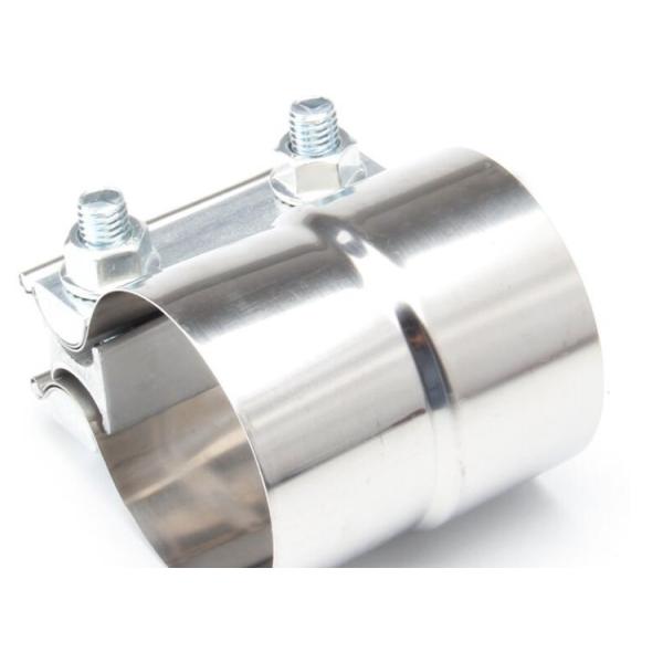 Buy 2 2.5 3 3.5 4 6 Inch Pipe Repair Clamp Zinc Plating Stainless Steel Exhaust Parts at wholesale prices