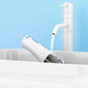 Quality ABS PC Portable Oral Irrigator With 300ml Water Tank And 4 Pressure Modes for sale