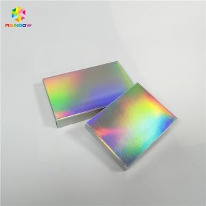 China Coated Paper Hologram Packaging Paper Box For Lotion Cream Shampoo Cosmetics on sale