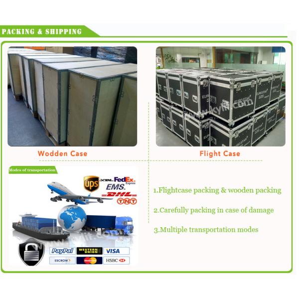 Full Color Outdoor LED Displays Rental With 6-70m Viewing Distance , 6mm Pixel Pitch