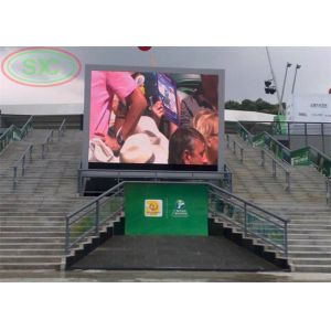 High brightness 6000 nits outdoor digital LED billboard LED display under the