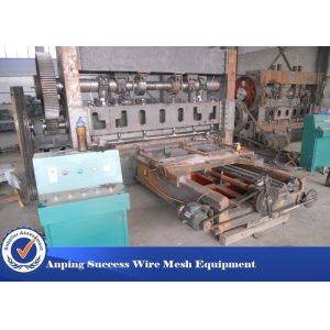 China Stainless Steel Expanded Metal Machine With Automatic Lubricating System on sale