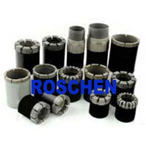 HTW Diamond Core Drill Bits For Soft To Hardness Rock Formation Exploration Core