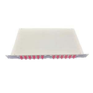 Tiroire Optique Fixed Type 19 Inch Fiber Optic Patch Panel 24 Ports With SC FC