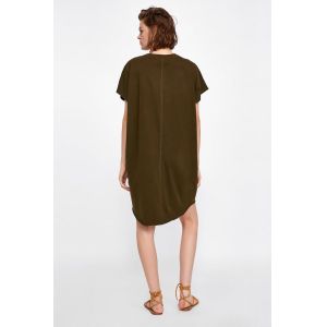 Fashion Women Summer Cotton T-shirt Dress