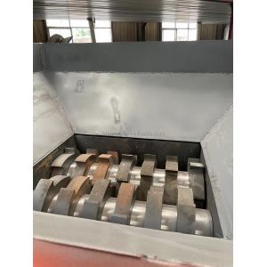Powerful 7.5kW Dual Shaft Single Motor Shredder for Automatic Thickened Body