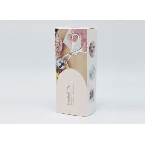 Small Silver Foil Personalised Packaging Boxes , Coloful Boxes For Packaging Products
