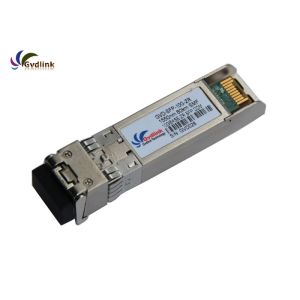 China SFP-10G-ZR Compatible 1550nm 80KM SFP+ Fiber Transceiver on sale