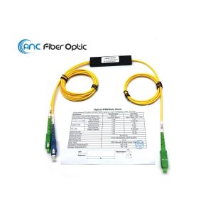 T1550 R1310 1490 3.0mm SC/APC FWDM Filter Wavelength Division Multiplexer