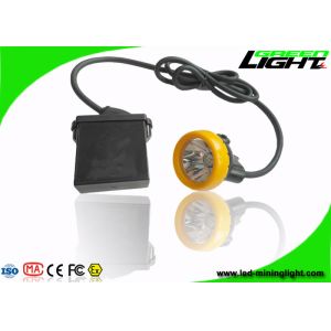 10000lux LED Coal Mining Lights 7.8Ah Li - Ion Battery 18 Hours Long Lighting