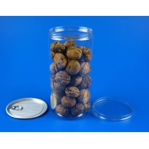 Cylinder Shape Plastic Honey Jars , Durable Large Plastic Containers