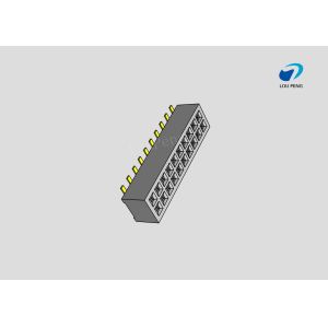 Female header, PCB Mount Receptacle, Vertical, Board-to-Board, 20 Position, 2