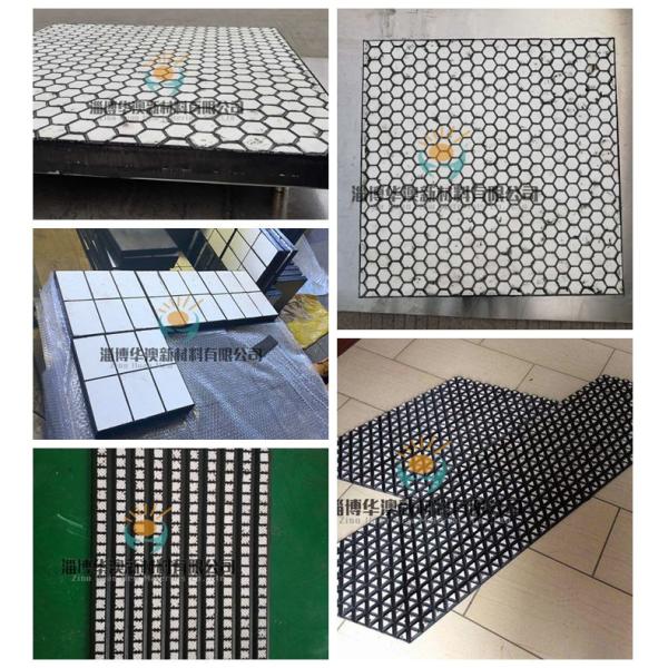 Industrial Ceramic Linings Rubber Ceramic Liners Wear Resistant Corrosion Resistant