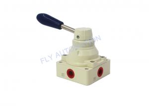 Quality AIRTAC 4HV330-08 Manual Pneumatic Valve 4 Way 2 Position Hand Lever 1/4 BSPT Center Closed for sale