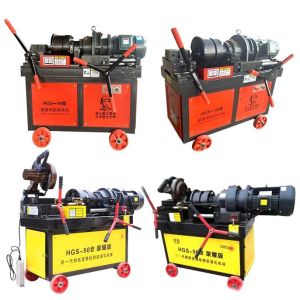 China Hgs40 / Hgs50 Rebar Thread Rolling Machine Steel Metal Building on sale