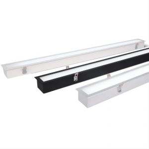 Custom Recessed LED Linear Strip Light 440lm Aluminum Ceiling Mount