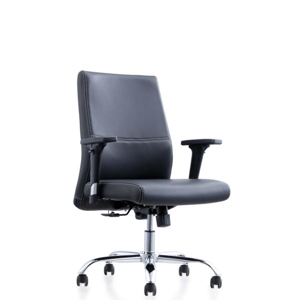 PA Castors Middle Back Height Adjustable Office Chair TUV Approved