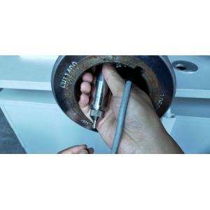 Short Manual Probe Ultrasonic Hardness Tester , Durometer Testing Equipment