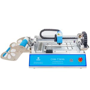 Automatic low cost 2-head desktop smt led pick and place machine CHM-T36VA
