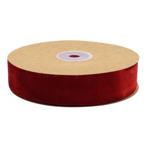 Wholesale Black And White Stretch Double Sided Tape Velvet Ribbon