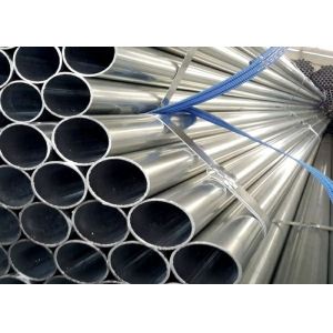 High / Low Pressure Galvanized Metal Tubing Round Welding High Strength